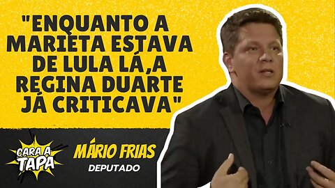 MARIO FRIAS PEDE RESPEITO COM REGINA DUARTE