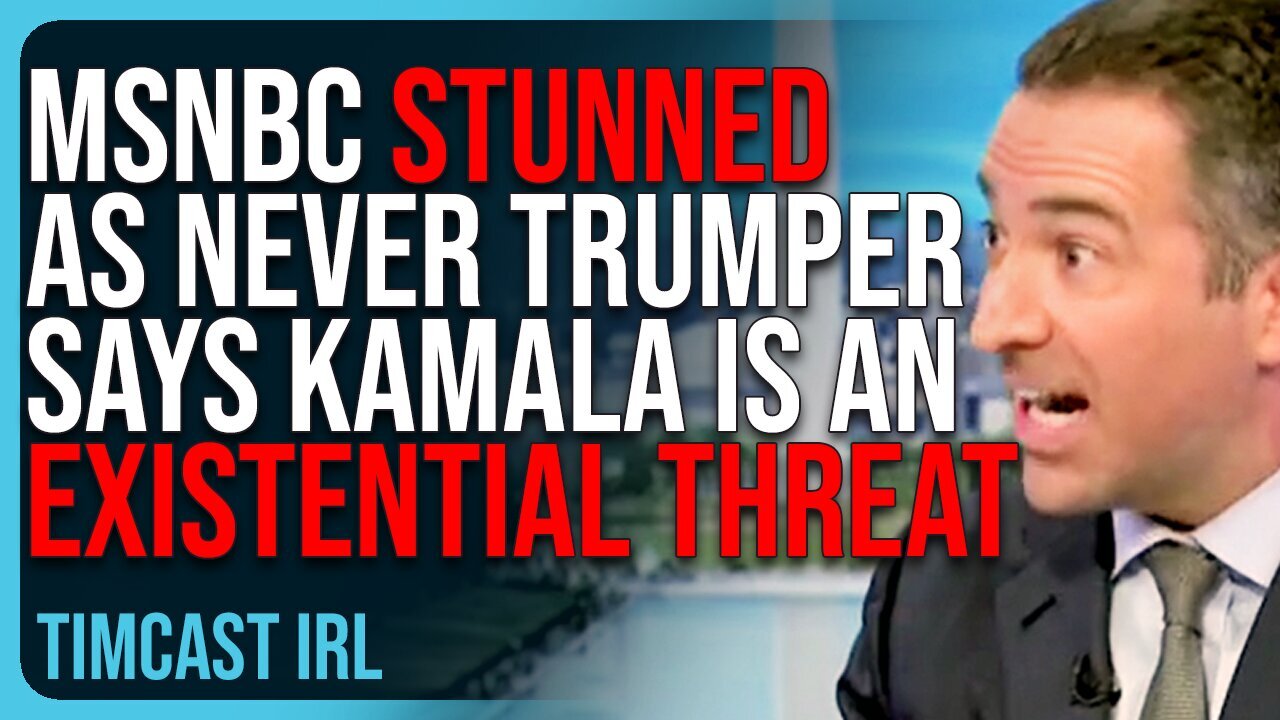 MSNBC STUNNED By Never Trumper who’s VOTING TRUMP