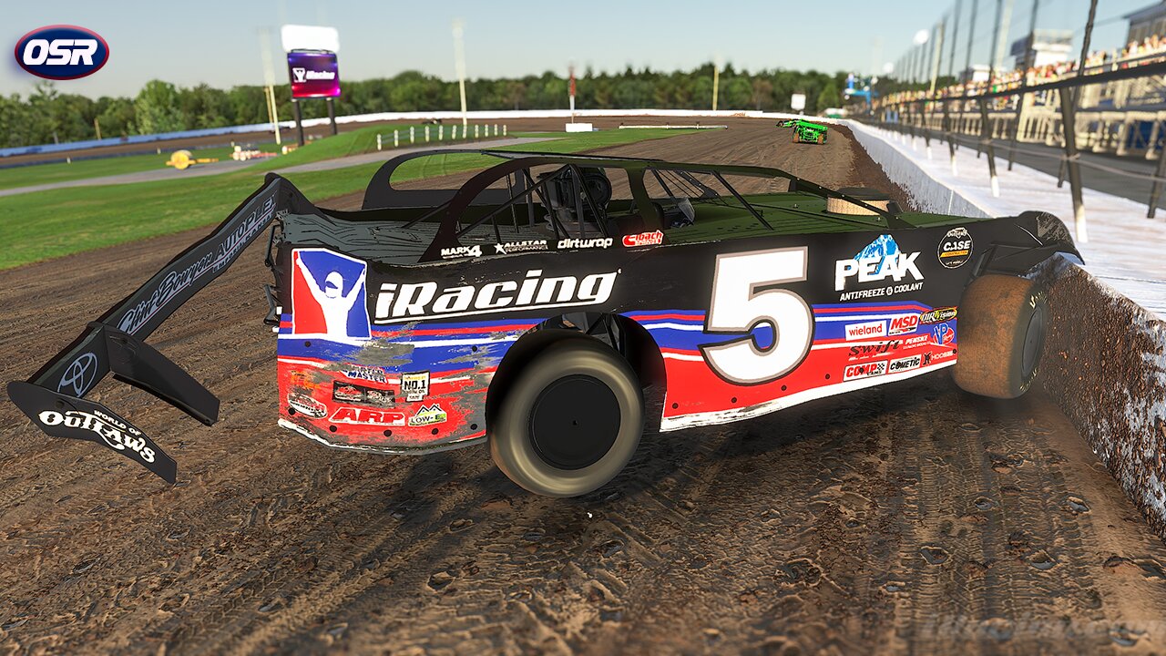 🏁 A Night Under the Lights: The Thrilling World of iRacing WoO at Weedsport Speedway 🚗💨💥