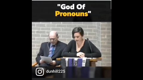 God of pronouns