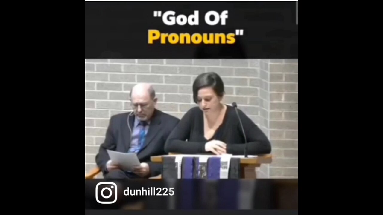 God of pronouns