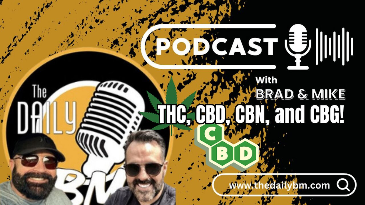 THC, CBD, CBN, and CBG!