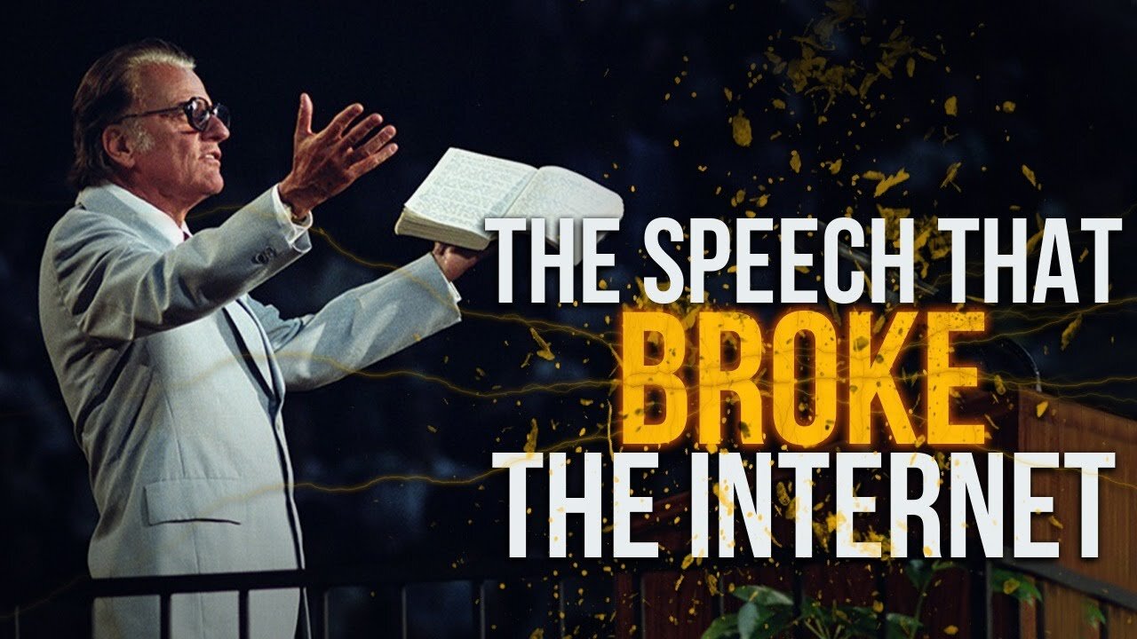 Billy Graham - The Speech That Broke The Internet - Most Inspiring Ever