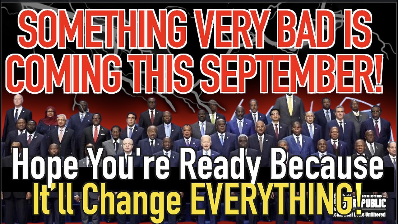 Something Very Bad Is Coming This September! Hope Your Ready Because Everything's About To Change!