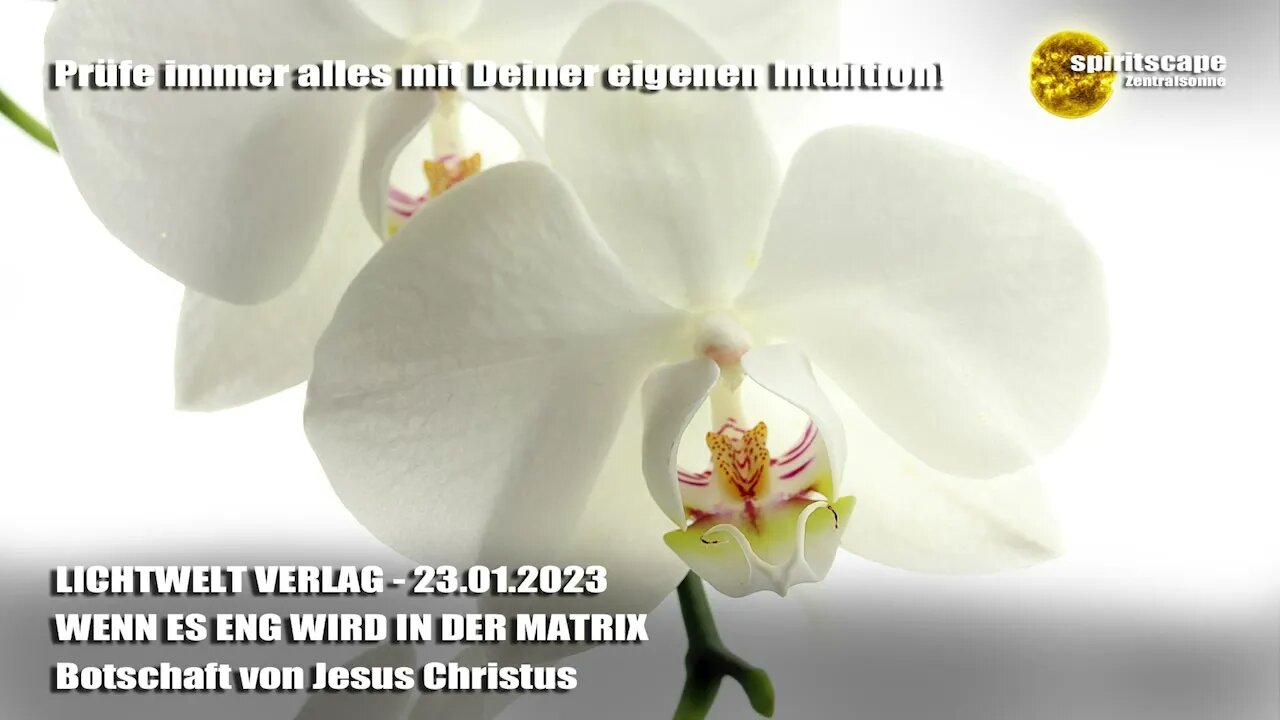 WENN ES ENG WIRD IN DER MATRIX - Botschaft von Jesus Christus ~ LWV