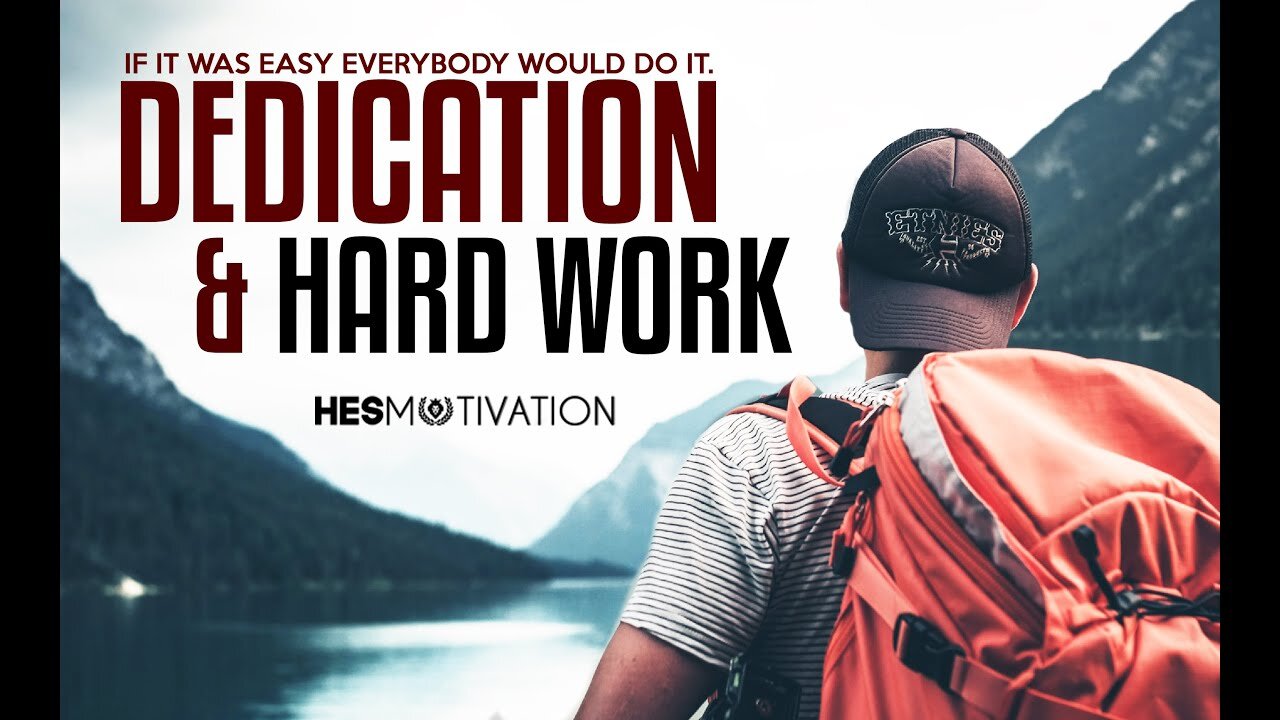 DEDICATION Is What Keeps You Going - POWERFUL Motivational Video