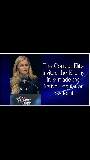 The Corrupt Elite invited the enemy in & made the native population pay for it