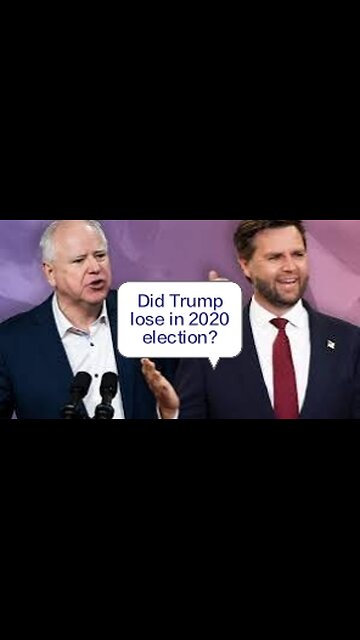 Did Trump lose in 2020? Vance refuses during Vice president debate 2024