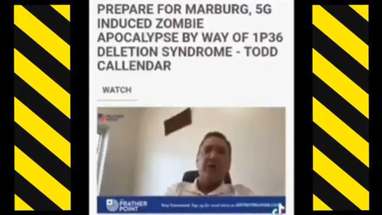 Atty TODD CALENDAR SAYS 5G WILL TRIGGER A MARBURG EPIDEMIC IN 2025.. ZOMBIES!! - FULL VIDEO