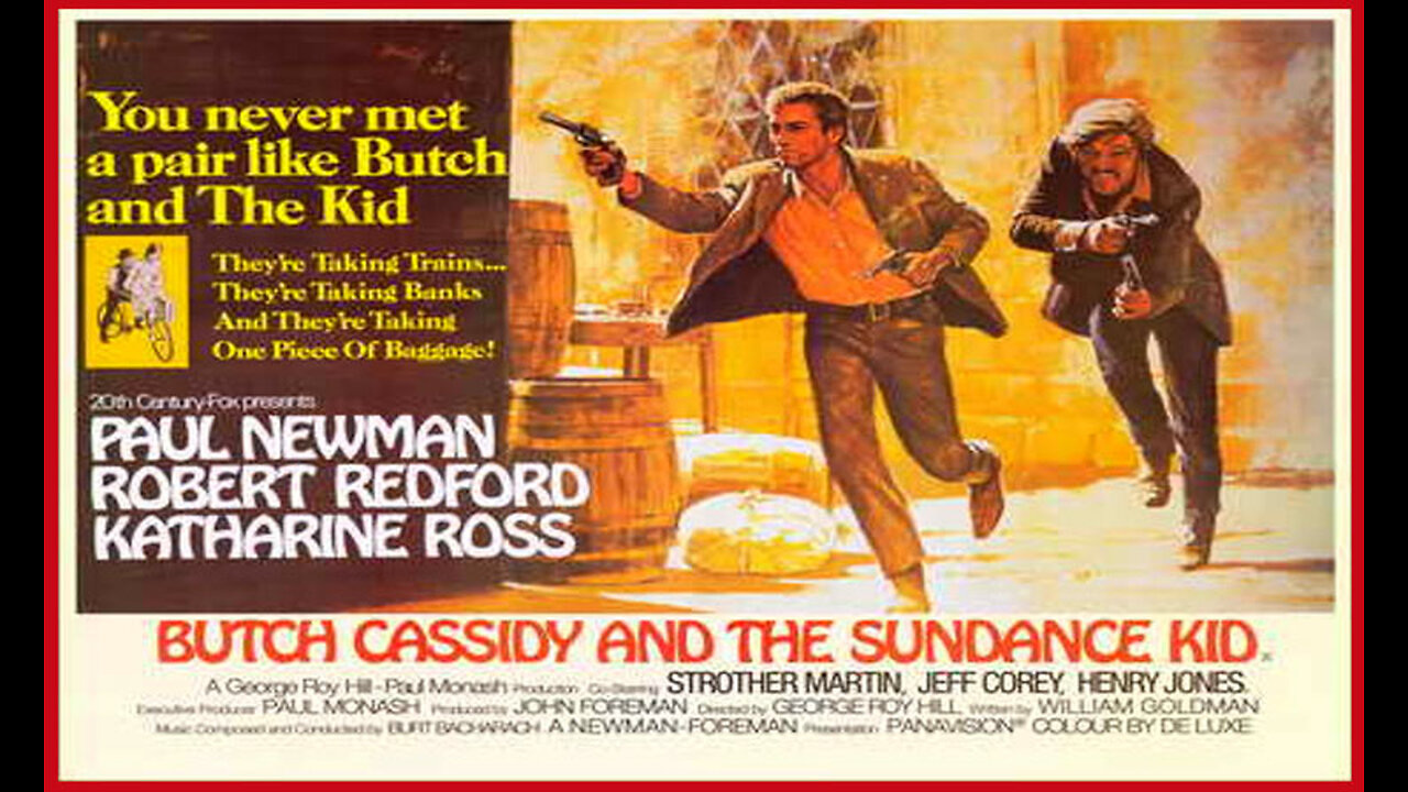 Butch Cassidy And The Sundance Kid (Movie Trailer) 1969