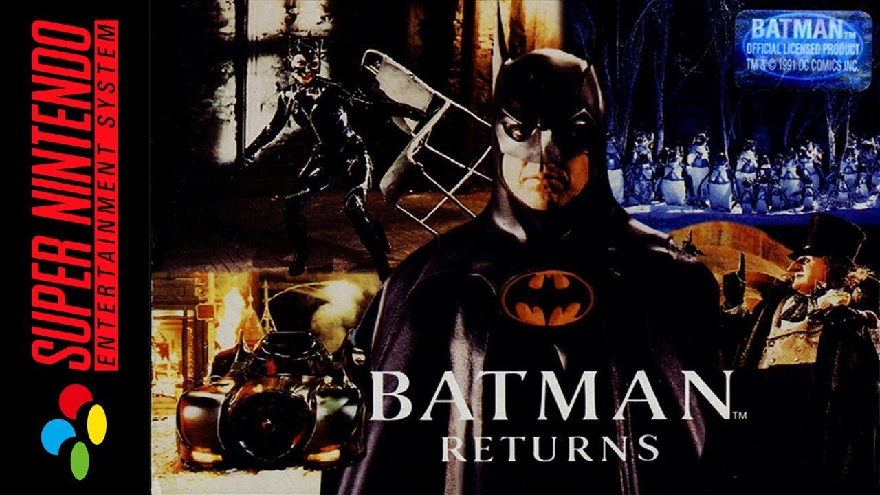 Batman Returns Longplay (SNES) [4K/Remastered/60FPS]