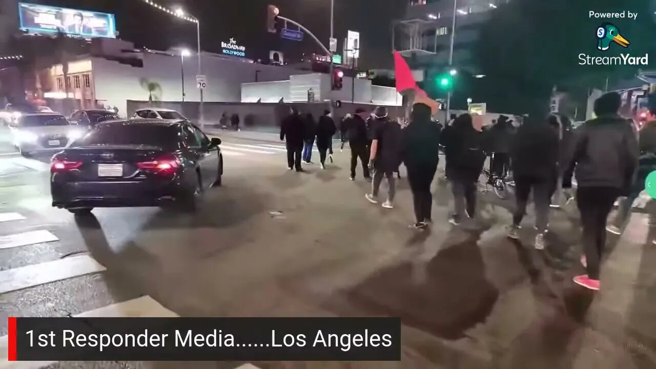 PROTEST/PROPERTY DAMAGE In Los Angeles