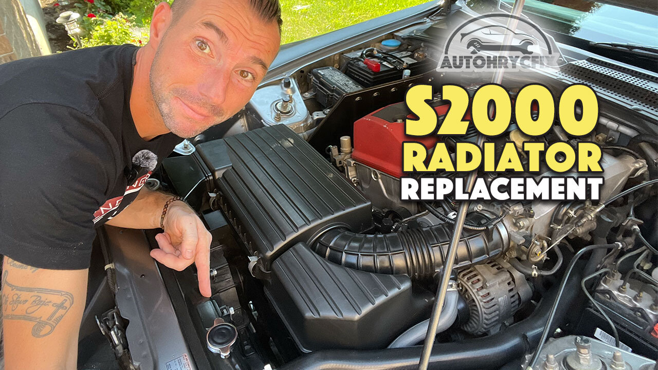 How to replace the radiator on the Honda S2000