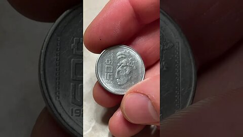 Is This The First Spaceman? Perhaps 50 Mexican Centavos