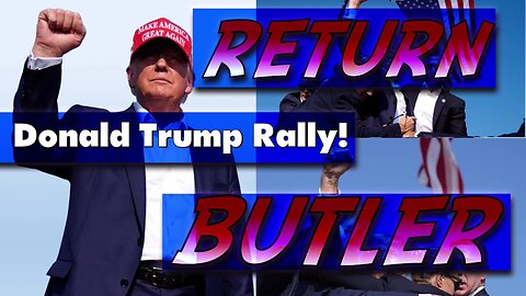 🔴LIVE: President Donald Trump Rally in Butler, PA - 10/5/24 - 6:00 EST🔴