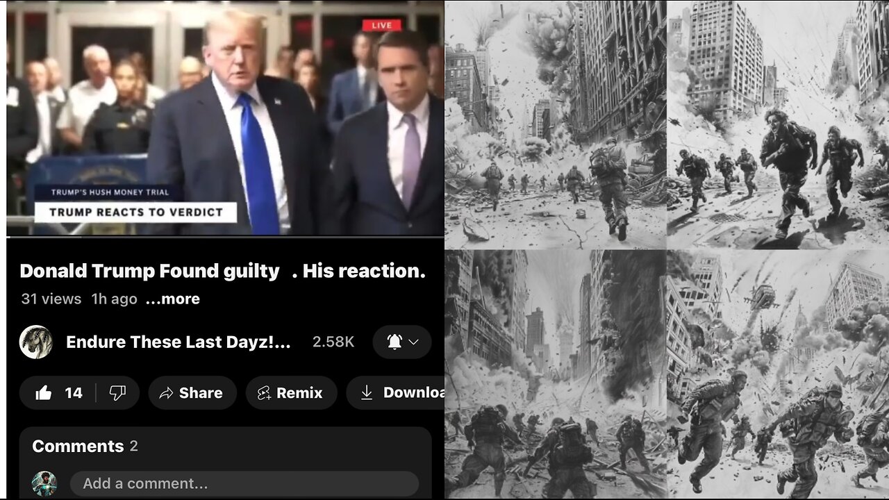 Donald Trump Found Guilty [Civil War/Sedition Among Men] Stay Alert ‼️