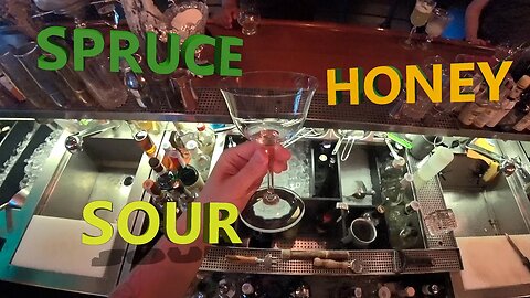 How to make SPRUCE HONEY SOUR by Mr.Tolmach