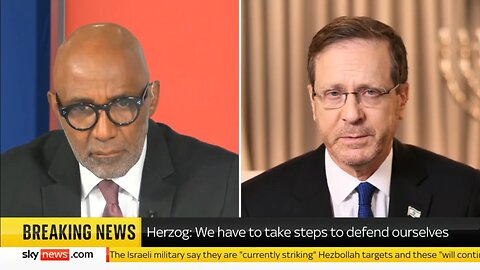 Israeli President Herzog: Israel not behind pager & walkie-talkie explosions