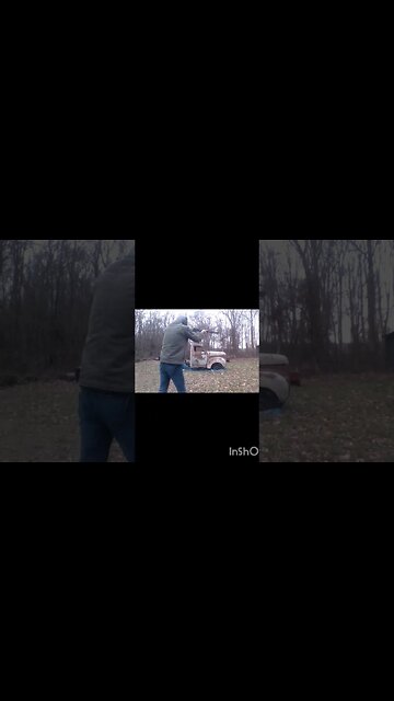 Shooting my pa's Henry. (There won't be a downrange camera until I get a better one lol). #guns