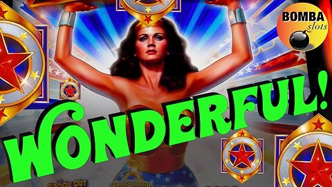 Wonder Woman Was Wonderful! #Casino #LasVegas #SlotMachine