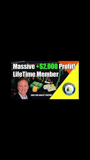 AmericanDreamTrading Massive $2,000 Profit Lifetime Member Stock Market Success
