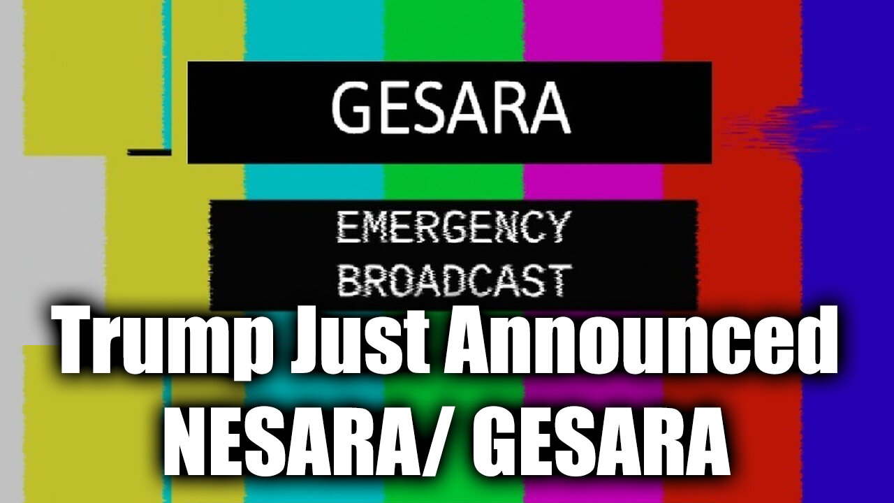 Trump's Return and Trump Just Announced NESARA/ GESARA