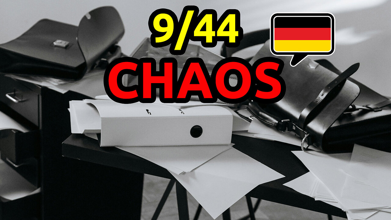 09/44 Chaos: Warum Systemversagen deine Fehler verursacht