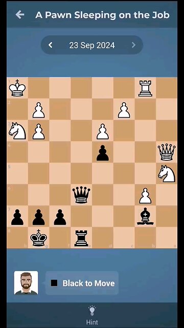 Daily Chess Puzzle 23.09.2024