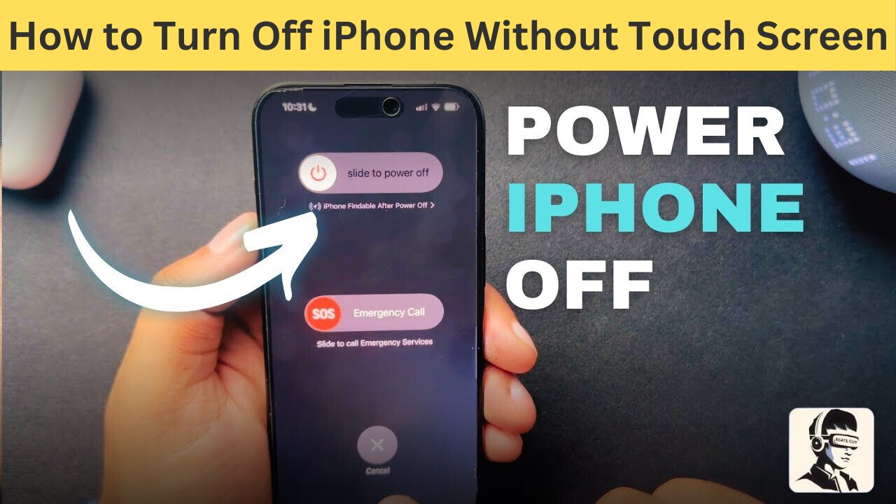 How to Turn Off Any iPhone with Broken Touch Screen (No Restart!) - 2024