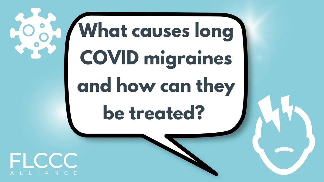 What causes long COVID migraines and how can they be treated?