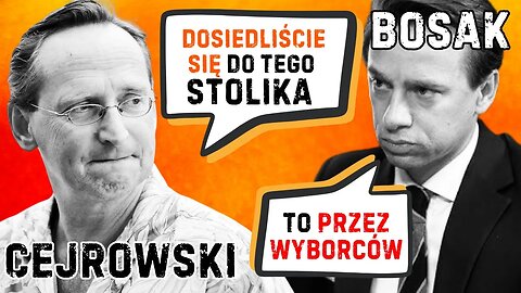 Bosak przy stoliku, podpis Tuska i stolec Hołowni SDZ271/3 2024/9/9