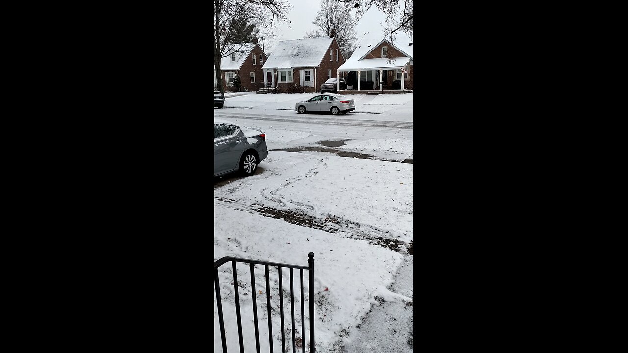 Snow, Dearborn, Michigan, Nov. 30, 2024, About 9:06 A.M.