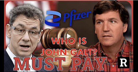 REDACTED W/ Tucker Carlson: Pfizer needs to be SUED 4 what they've done to humanity. JGANON, SGANON