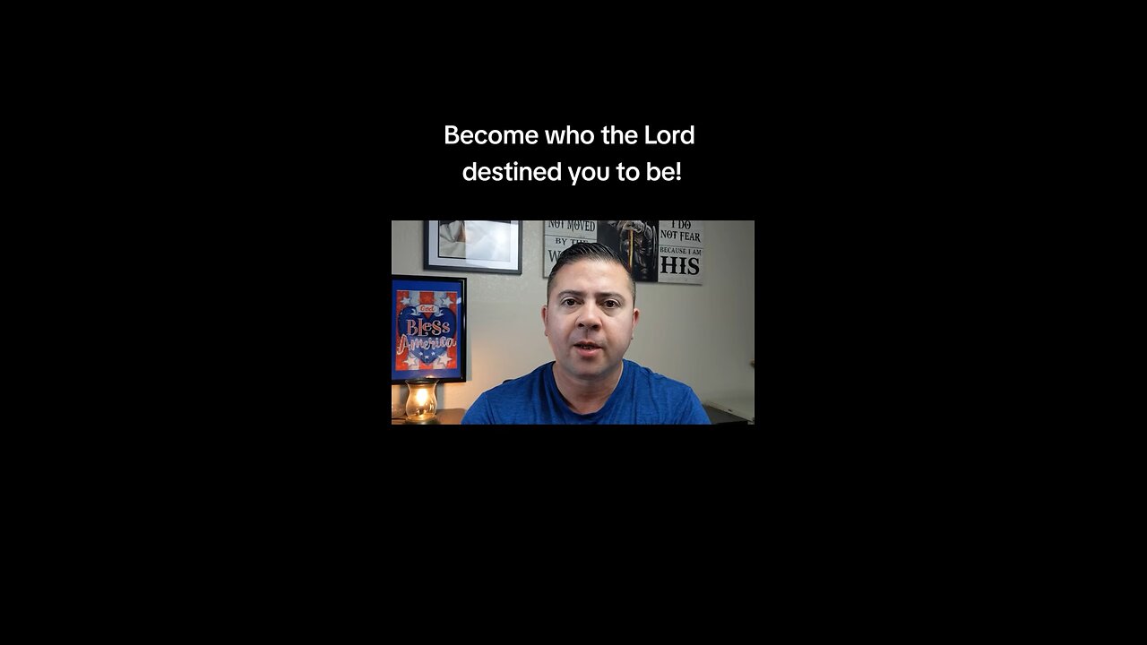 Become the person God destined you to be!