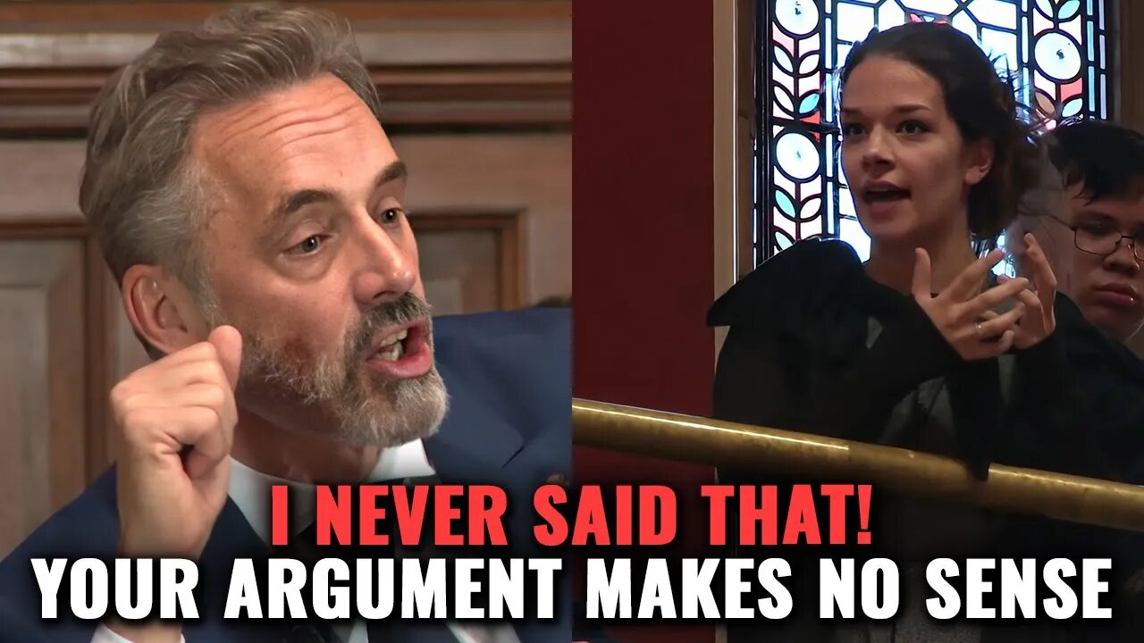 Woke Student Tries To Frame Jordan Peterson! INSTANTLY DESTROYED