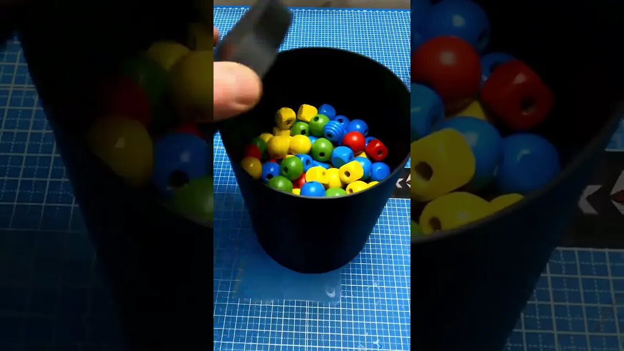 Wooden beads 3D printed bucket #shorts