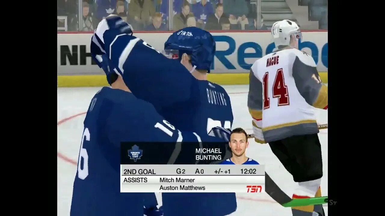 NHL'09 w/mods #torontomapleleafs #vegasgoldenknights