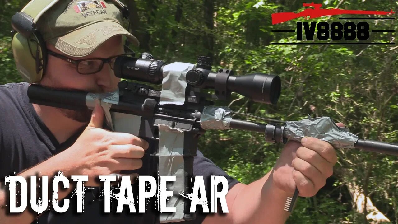 Replacing Parts on AR with DUCT TAPE!