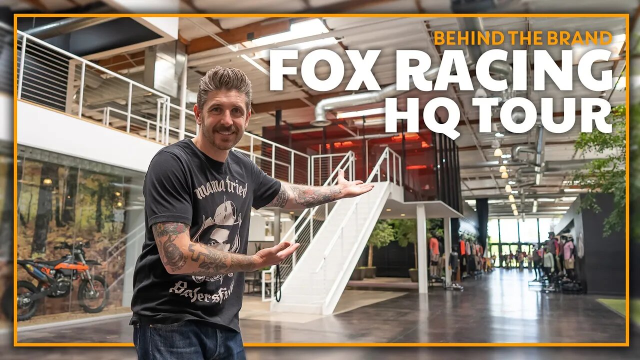 Behind the Brand: Fox Racing HQ Tour #foxracing #loamwolf #tour