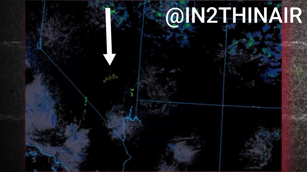 Seeding Clouds & Building Storms in the Desert from Radar Towers- Area 51, Las Vegas, CA, Dubai