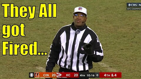 The Worst Stretch of Reffing in NFL History