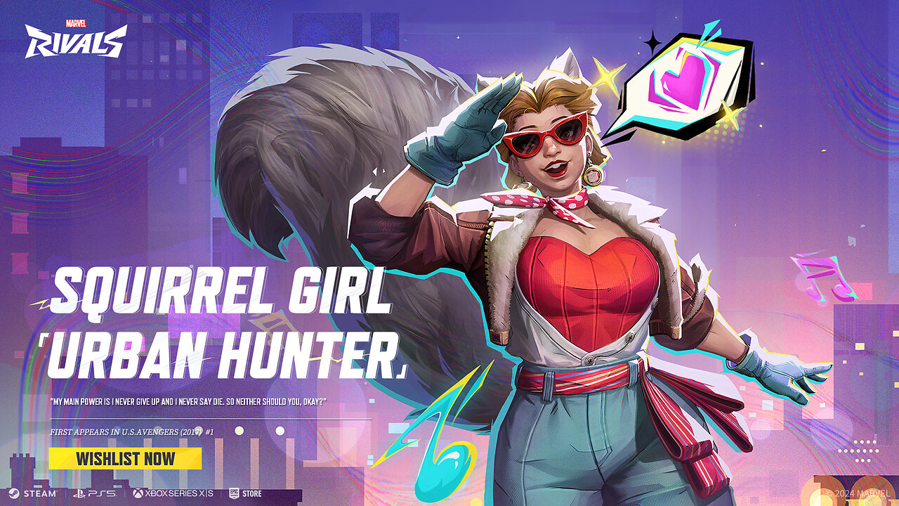 Unstoppable Squirrel Girl Joins Marvel Rivals!