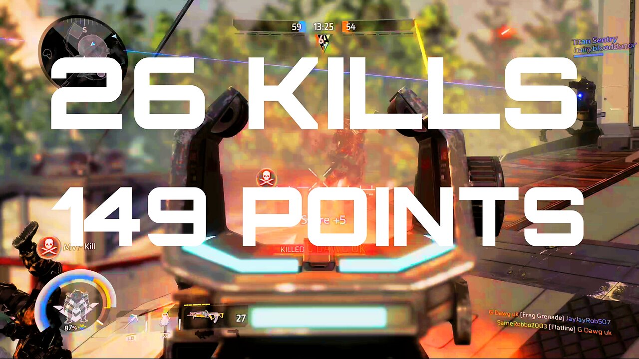 Titanfall 2 Average Attrition Match | 26 Kills | 149 Points | Short