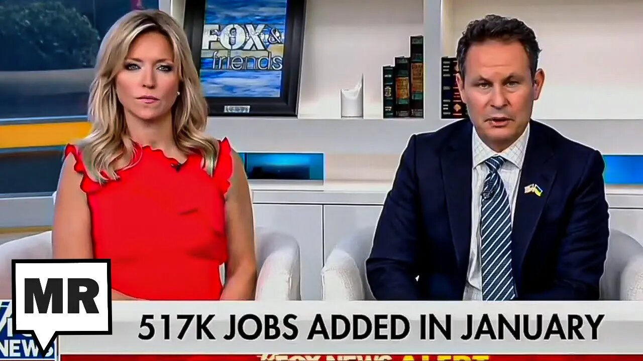 Fox Hosts STUNNED By Jobs Report