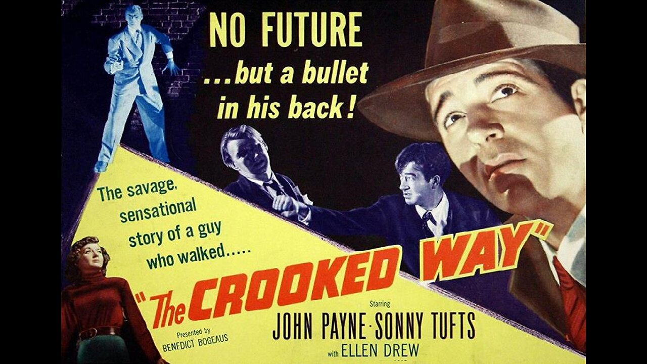 THE CROOKED WAY 1949 Amnesiac WW2 Veteran Discovers He Once was a Mobster FULL MOVIE in HD