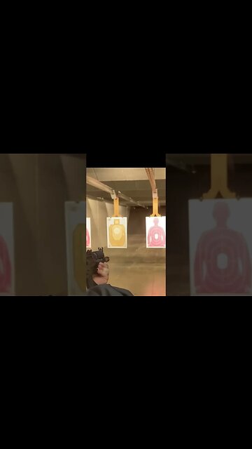 Full Auto AK... I hit the other target