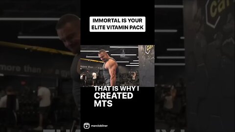 Immortal is Your Elite Vitamin Pack