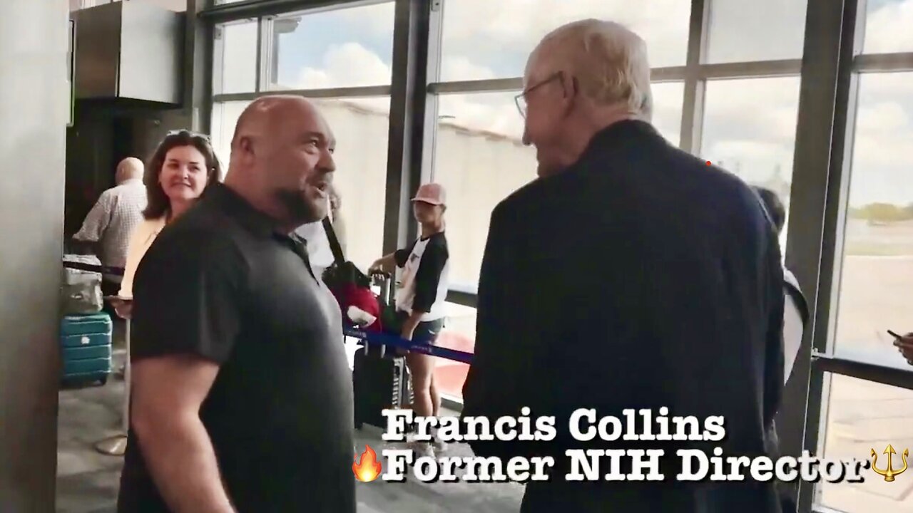 Alex Confronts Former N.I.H. Director, Francis Collins at the Airport, Who Almost Seemed to Repent.. Simultaneously, Alex Jones is Revered by Supporters! | #Nuremberg2🔥🔱