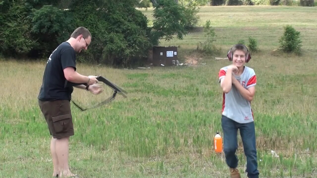 10 Gauge Shotgun VS 12 Year Old Boy