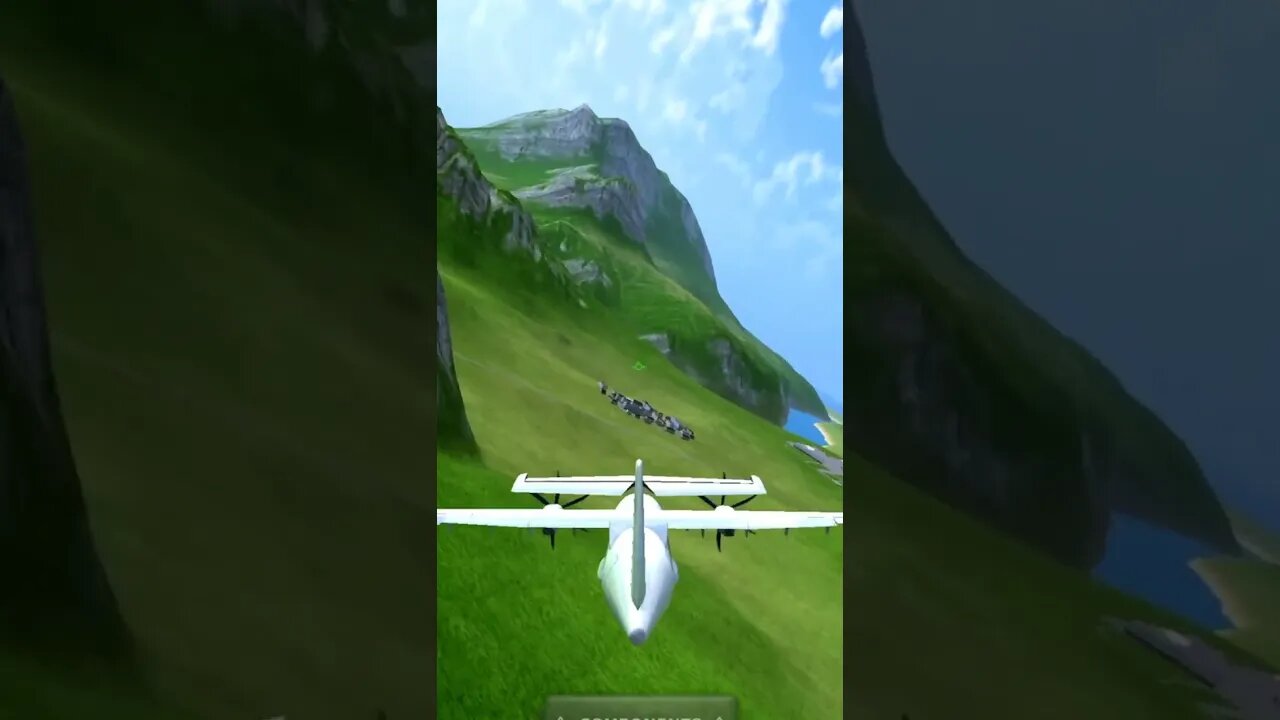 Pilot Messing Around | Turboprop Flight Simulator #shorts